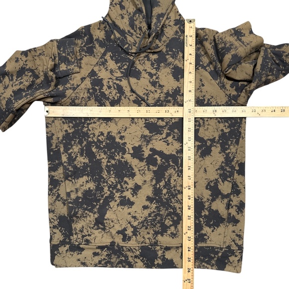 Lululemon City Sweat Crew Spectral Graphite Grey Artifact Sweatshirt Mens Medium - Picture 9 of 9